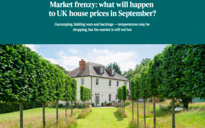 UK Property Prices Forecast: September 2021 Insights